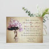 uitnodiging voor het huwelijk (Staand voorkant)