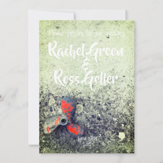  uitnodiging voor het huwelijk (Voorkant)