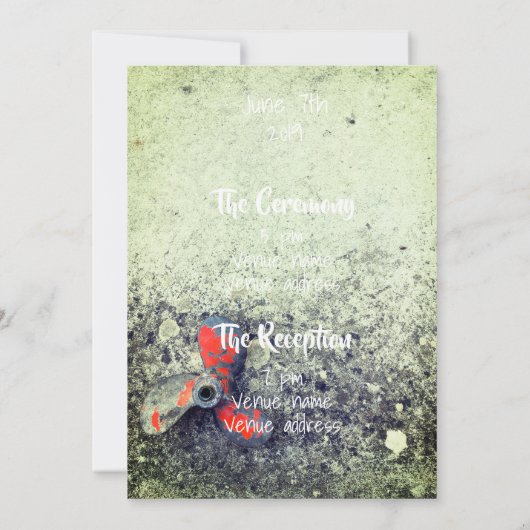  uitnodiging voor het huwelijk (Achterkant)