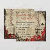  uitnodiging voor het huwelijk (Voorkant / Achterkant)