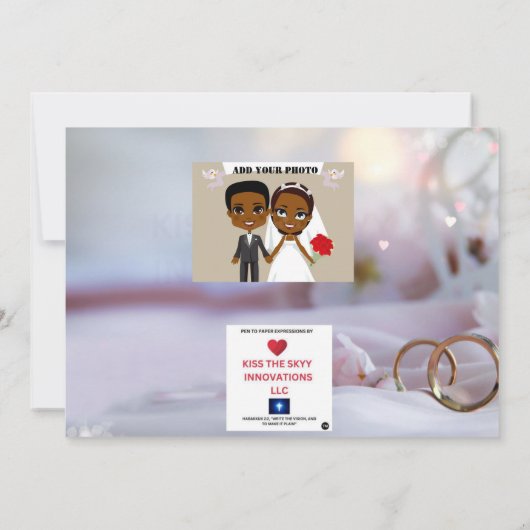 UITNODIGING VOOR HET HUWELIJK 2 (Achterkant)