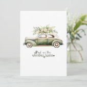 Uitnodiging voor het huwelijk. En zo begint het av (Staand voorkant)