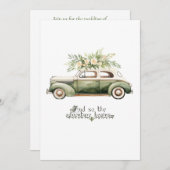 Uitnodiging voor het huwelijk. En zo begint het av (Voorkant / Achterkant)