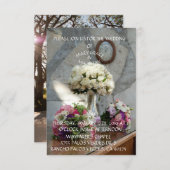 UITNODIGING VOOR HET HUWELIJK IN WAYFARERS CHAPEL (Voorkant / Achterkant)