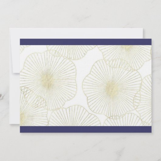 Uitnodiging voor het huwelijk op zee (Achterkant)