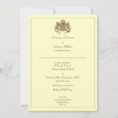 Uitnodiging voor het huwelijk tussen Kroon en Lion (Voorkant)