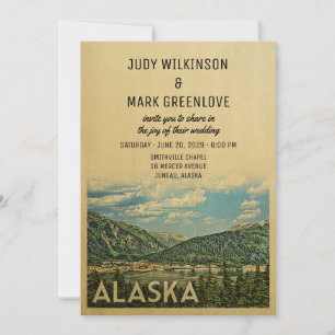 uitnodiging voor het huwelijk van Alaska