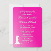 Uitnodiging voor het huwelijk van Fuchsia (Voorkant)