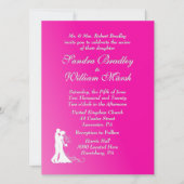 Uitnodiging voor het huwelijk van Fuchsia (Voorkant)