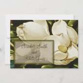 Uitnodiging voor het huwelijk van Magnolias (Voorkant)