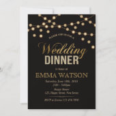 Uitnodiging voor het huwelijksdiner (Voorkant)