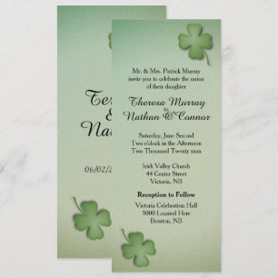 Uitnodiging voor het Ierse Dreaming Wedding