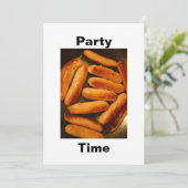 Uitnodiging voor het indienen van feestdagen (Staand voorkant)