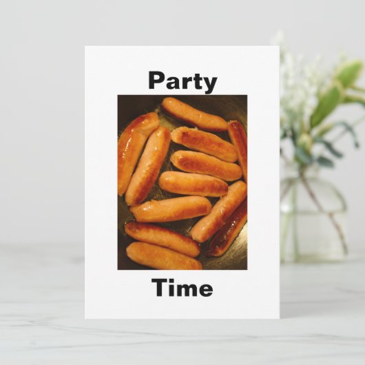 Uitnodiging voor het indienen van feestdagen (Staand voorkant)