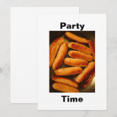 Uitnodiging voor het indienen van feestdagen (Voorkant / Achterkant)