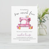 uitnodiging voor het indienen van naaigarendagen (Staand voorkant)