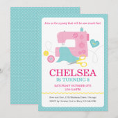 uitnodiging voor het indienen van naaigarendagen (Voorkant / Achterkant)