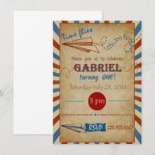 uitnodiging voor het indienen van vliegdagen (Voorkant / Achterkant)