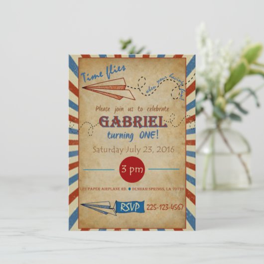  uitnodiging voor het indienen van vliegdagen (Staand voorkant)