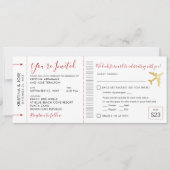 Uitnodiging voor het instappen van Pass Wedding Al (Voorkant)