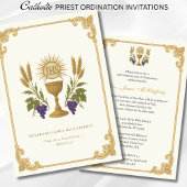 Uitnodiging voor het jubileum van de priesterwijdi