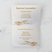 Uitnodiging voor het kerstfeest in kantoor (Binnen)