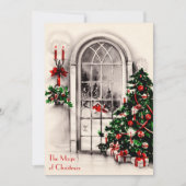 Uitnodiging voor het kerstvenster (Voorkant)