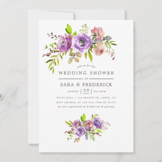 Uitnodiging voor het lentetsenhuwelijk (Voorkant)