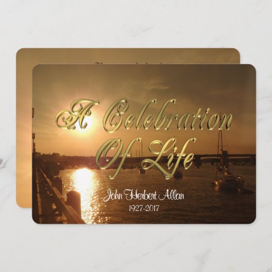 Uitnodiging voor het leven (Voorkant / Achterkant)