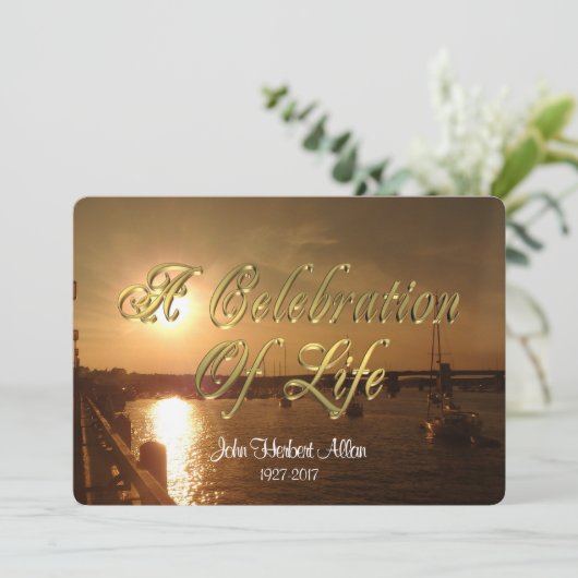 Uitnodiging voor het leven (Staand voorkant)