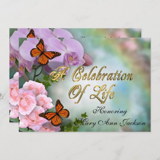 Uitnodiging voor het leven (Voorkant / Achterkant)