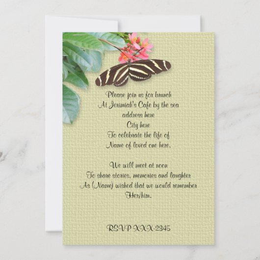 Uitnodiging voor het leven (Achterkant)