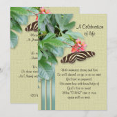 Uitnodiging voor het leven (Voorkant / Achterkant)