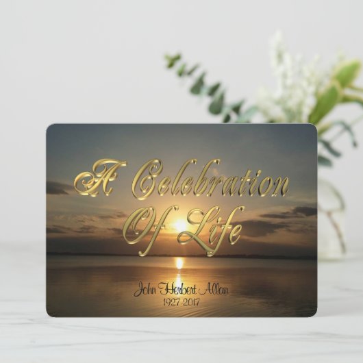 Uitnodiging voor het leven (Staand voorkant)