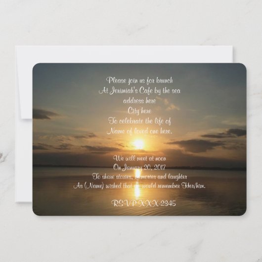 Uitnodiging voor het leven (Achterkant)