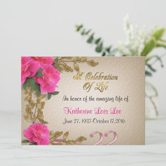 Uitnodiging voor het leven (Staand voorkant)