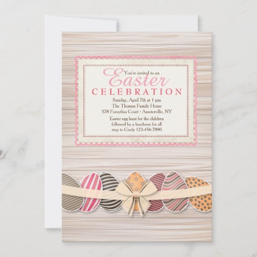 Uitnodiging voor het Lijst (Voorkant)