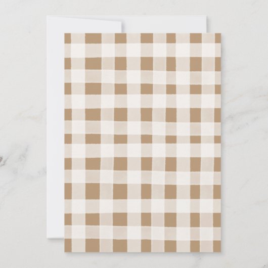 Uitnodiging voor het 'Making Spirits Bright' Kerst (Achterkant)