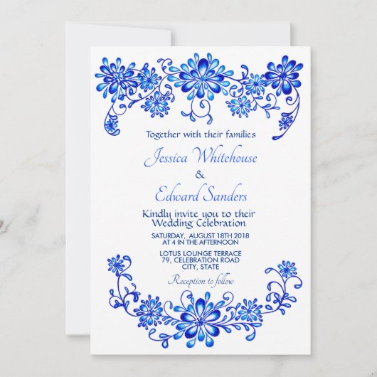 uitnodiging voor het marineverbinding (Voorkant)