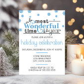 Uitnodiging voor het meest wonderbaarlijke feest v