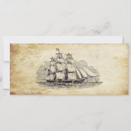 Uitnodiging voor het Nautical Whale Engagement Par (Achterkant)