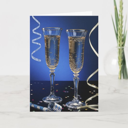 Uitnodiging voor het nieuwjaar (Voorkant)