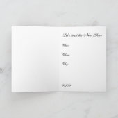 Uitnodiging voor het nieuwjaar (Binnen)