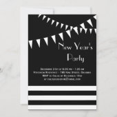 Uitnodiging voor het nieuwjaar van de Zwarte & Wit (Voorkant)