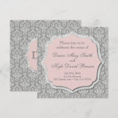 uitnodiging voor het onkruideniershuwelijk (Voorkant / Achterkant)