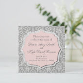 uitnodiging voor het onkruideniershuwelijk (Staand voorkant)