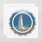 Uitnodiging voor het ontwerp van vuurtoren (Voorkant / Achterkant)