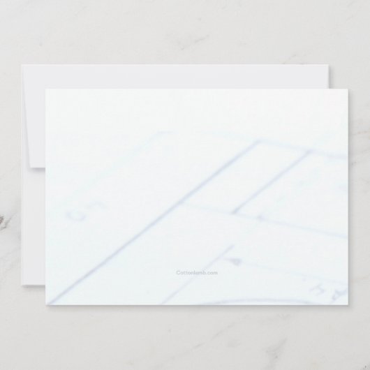 Uitnodiging voor het opstellen van Afstuderen (Achterkant)