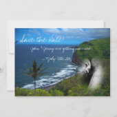 Uitnodiging voor het paradijs thema (Voorkant)