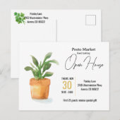 Uitnodiging voor het proeven van voedsel voor open (Voorkant / Achterkant)